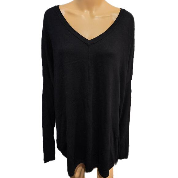 H by Halston Tops - H by Halston Black Pullover Sweater 3X NWT
